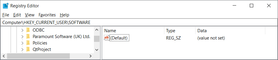 Win 10 Pro v22H2 Registry HKEY_CURRENT_USER Piriform CCleaner Portable v6_39 08 Nov 2025